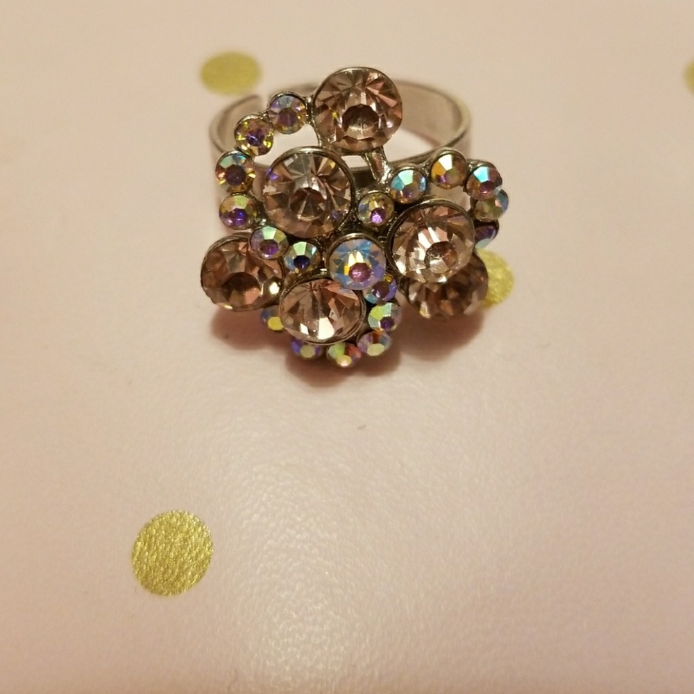 Pink Flower Ring